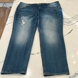 Maurice’s Skinny True Blue Plus Size Jeans sz.22X26